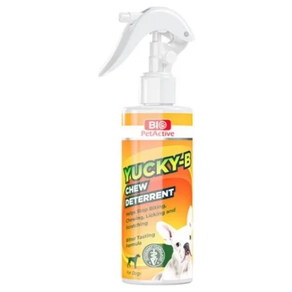 Bio Pet Active Yucky-B Chew Deterrent Köpekler için Çiğneme Önleyici ve Uzaklaştırıcı Sprey 100 Ml