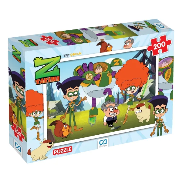 CA Games Z-Takımı 200 Parça Puzzle 6033
