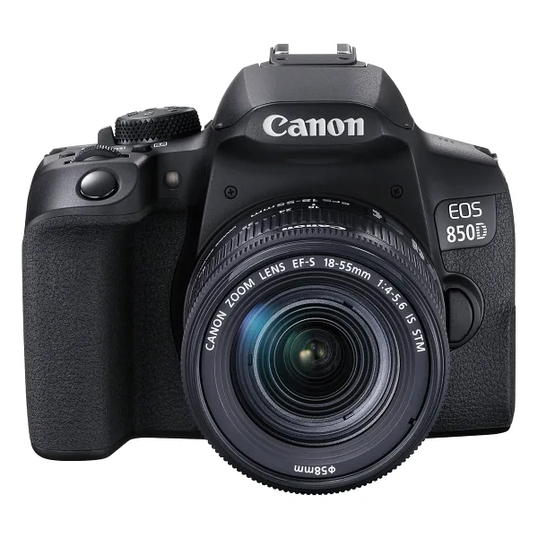 Canon EOS 850D + 18-55mm Lens DSLR Fotoğraf Makinesi