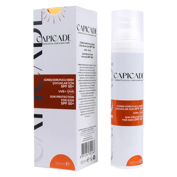 Capicade Güneş Kremi Kids SPF 50+ 100 ml