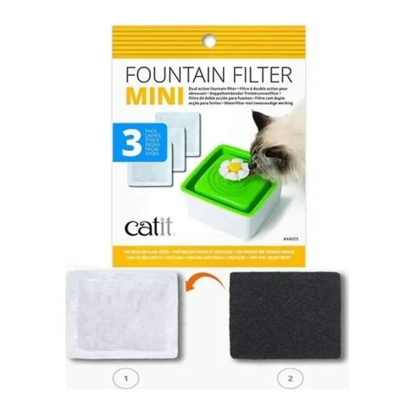 Catit 43735 W Model için Kedi Suluğu Filtresi