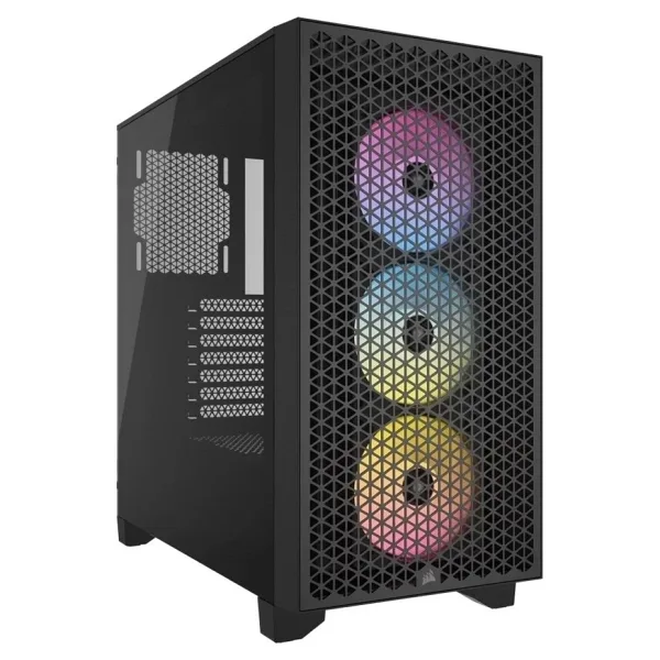 Corsair 3000D RGB Airflow CC-9020161-EU Fanlı 750 W ATX Oyuncu Kasası