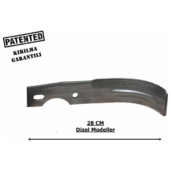 Demiray Federli Çapa Bıçağı 28 Cm Dizel Modeller 24 Adet