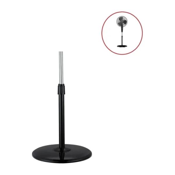 Depolife Vantilatör Ayağı Teleskopik Borulu Simit Ayak Fan Pervane Ayak 38cm Çap 70cm Uzunluk