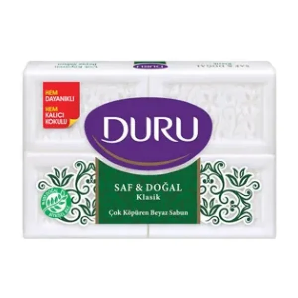 Duru Saf & Doğal Klasik 4x150 gr Banyo Sabunu