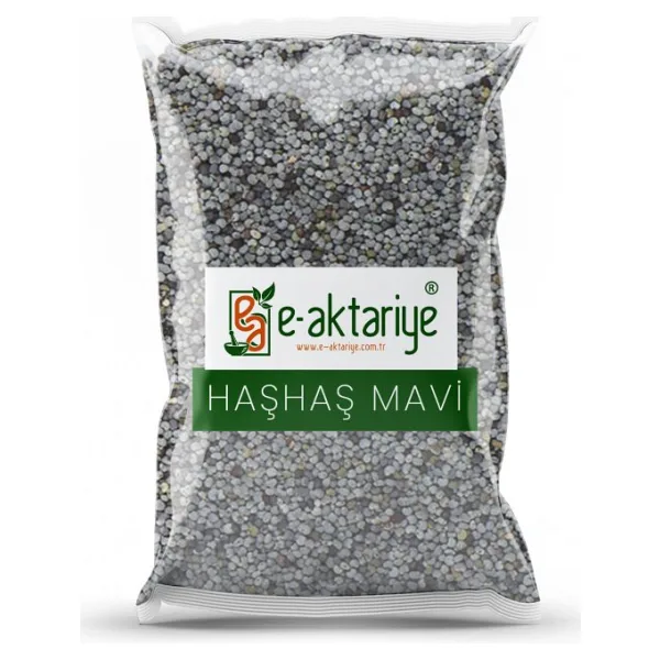 E-Aktariye Mavi Haşhaş Tane 100 gr