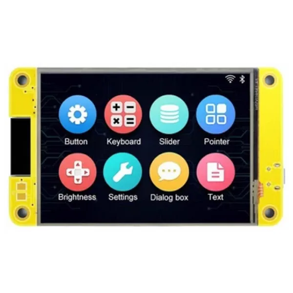 ESP32-2432S028R 2.8 inch Rezistif Dokunmatik Tft Lcd Modül 240x320 Pixel Rgb Led Ldr Usb Uart IO Se