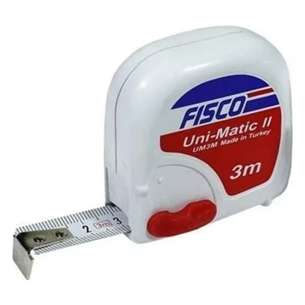 Fisco Uni-Matic II 3 m Şerit Metre