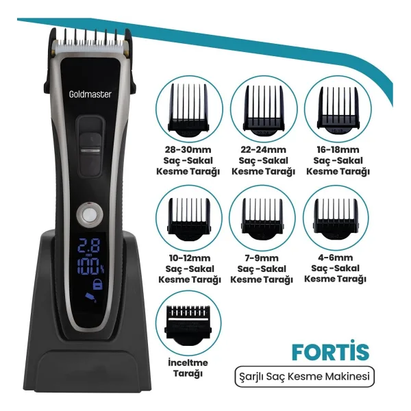 Goldmaster GM-8112 Fortis Saç Kesme Makinesi