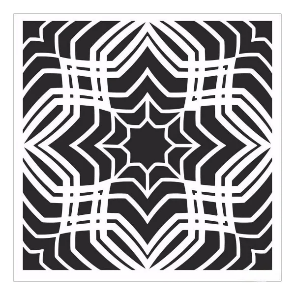 HOME DECOR MİNİ STENCIL HDM-149 25X25