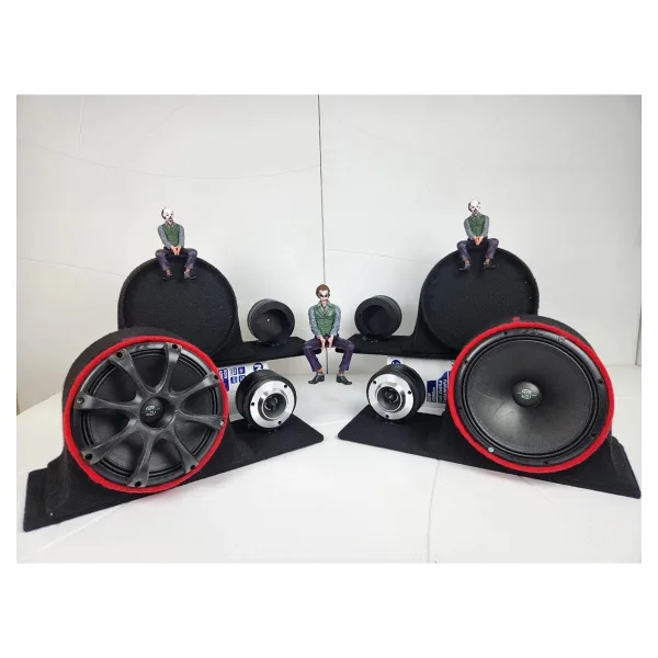 HSR HOME LIVING Hoparlör Yuvası Plastik Döküm Tüm Araçlara Uyumlu Pandizot (20cm Midrange 10cm Tiz)