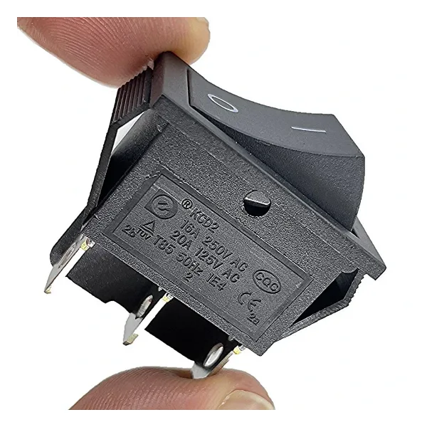 IC-107 Geniş Işıksız Anahtar ON-OFF 6P