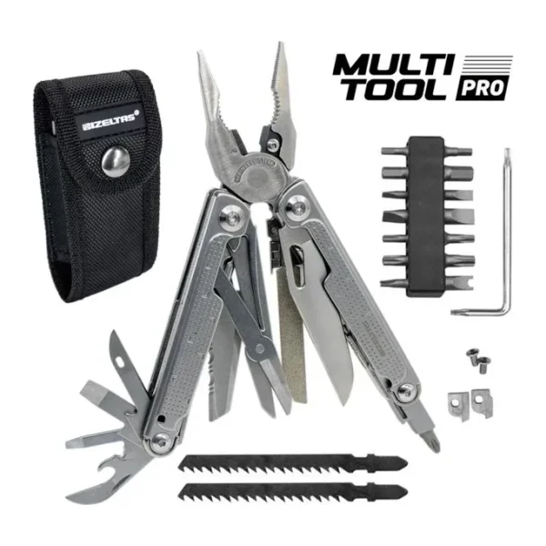İzeltaş Multi Tool Pro 180 mm 15 Fonksiyonlu Çok Amaçlı Çakı
