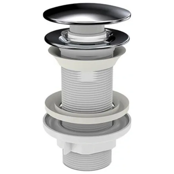 İzyapı Klick Klack Taşmasız Bas Aç Metal Lavabo Sifonu