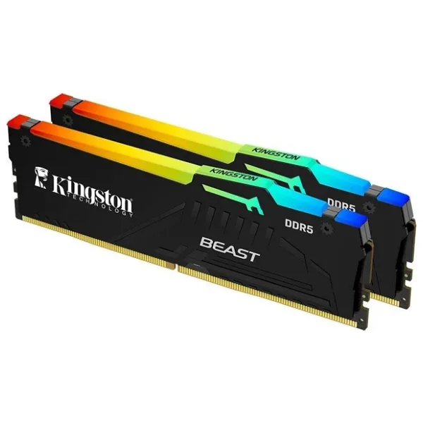 Kingston Fury Beast RGB 32 GB (2X16) 5600 MHz CL36 KF556C36BBEAK2/32 DDR5 Ram