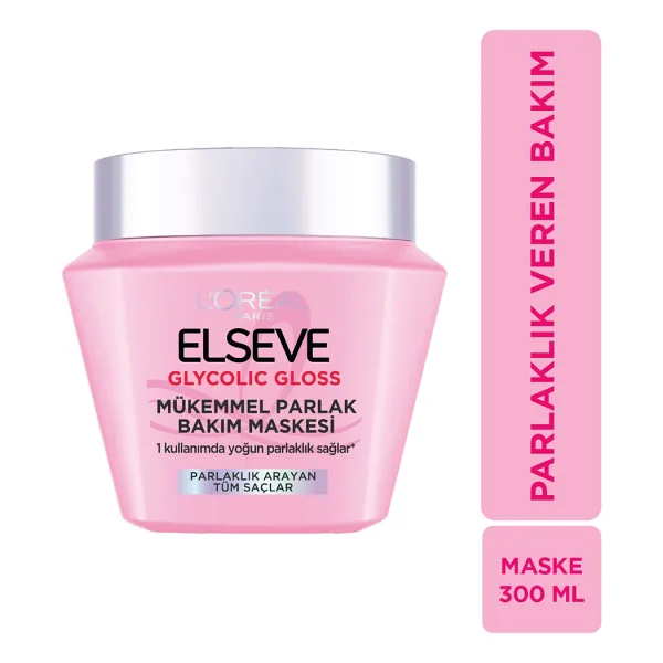 L'Oreal Paris Elseve Glycolic Gloss 300 ml Saç Maskesi