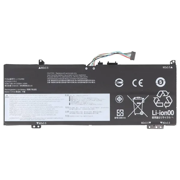 Lenovo ile Uyumlu ideapad Yoga 530-14ARR Batarya Pil