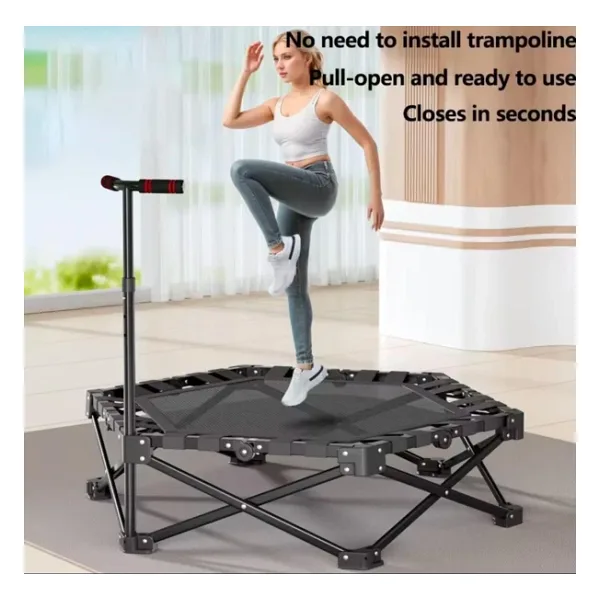 Leyaton Tutmalı Katlanır Step Trambolin 106 Cm Yetişkin -Çocuk