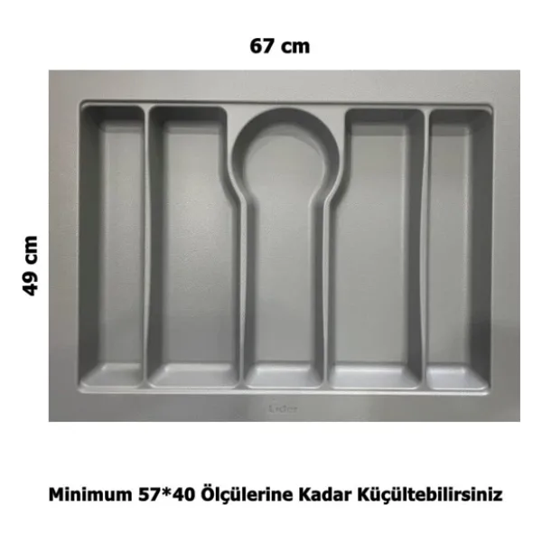 LİDER 67x49 Çekmece İçi Kepçelik,(57x40 Ölçüsüne Küçülebilir)