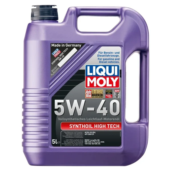 Liqui Moly Synthoil High Tech 5W-40 5 lt Motor Yağı - 2022