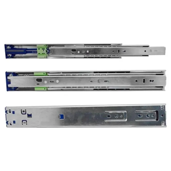 Minnes Frenli Teleskopik Çekmece Rayı H46mm - 40cm