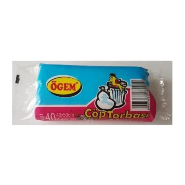 Ögem Küçük Boy Çöp Poşeti 40'lı 5 Adet
