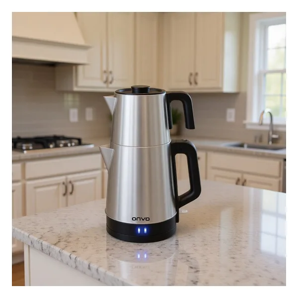 Onvo OVTM02 2000 W Çelik Çay Makinesi