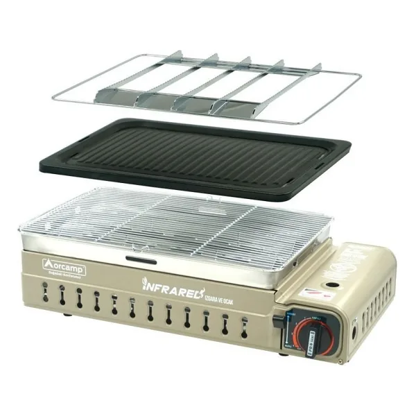 Orcamp CK-507 Izgaralı Portatif Kamp Ocağı