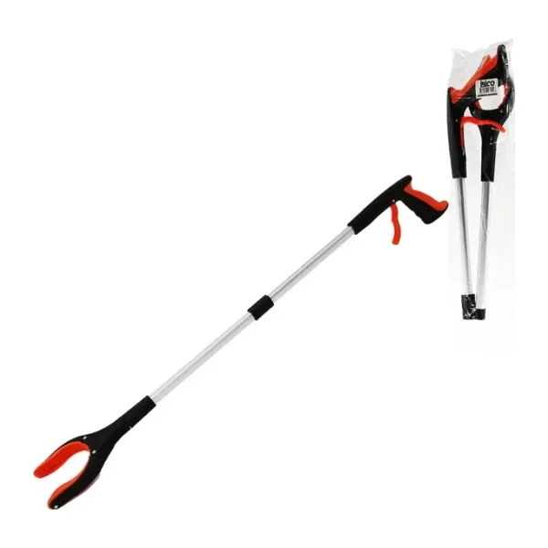 OTOMATİK= BAS--TUT KATLANABİLİ BORU ÇÖP TOPLAMA KISKACI 83CM ÇOK AMAÇLI TUTACAK