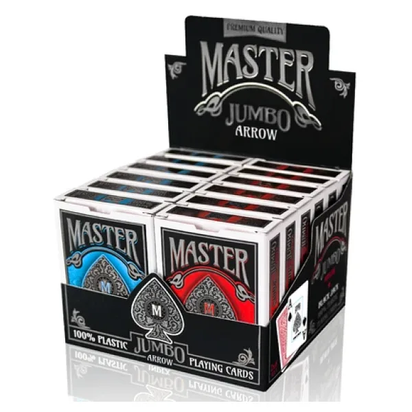 Oyuncak KS Games Master Jumbo Arrow Plastik Oyun Kağıdı