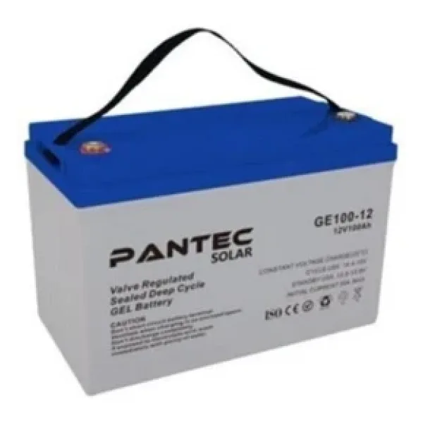 Pantec 100 Amper Solar Jel Akü Derin Döngü