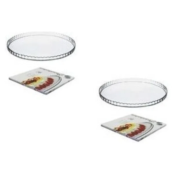 Paşabahçe Patisserie 10345 2'li 32 cm Servis Tabağı