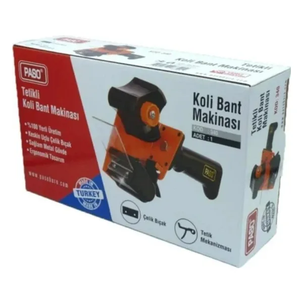 PASO 340 TETİKLİ KOLİ BANT MAKİNASI