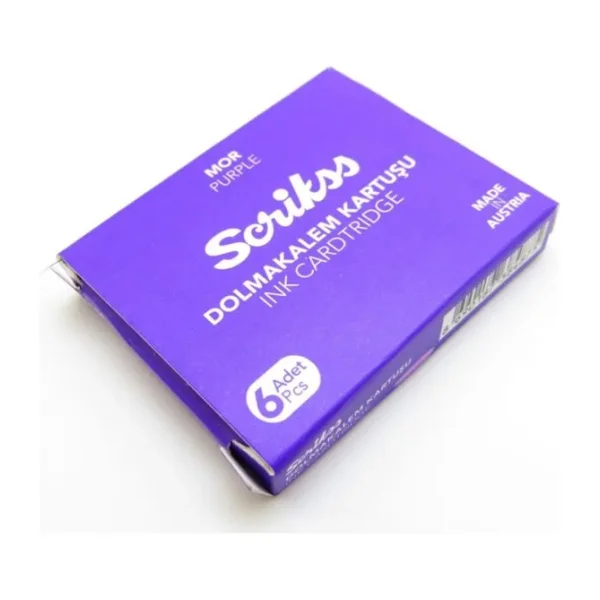 Scrikss Scrıkss Dolmakalem Kartusu Mor 6 Lı
