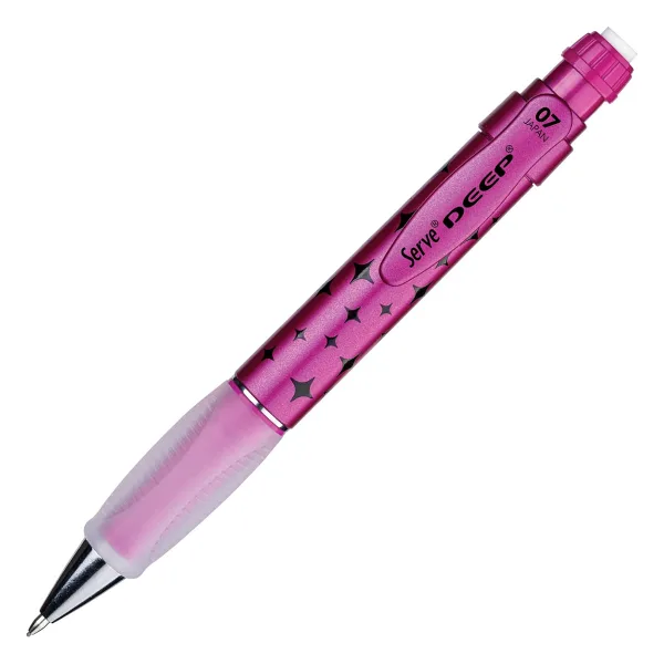 Serve Deep Uzay Temalı Metalik Pembe 0.7 mm Uçlu Kalem