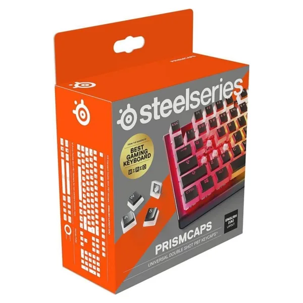 SteelSeries PrismCaps UK Siyah Tuş Takımı