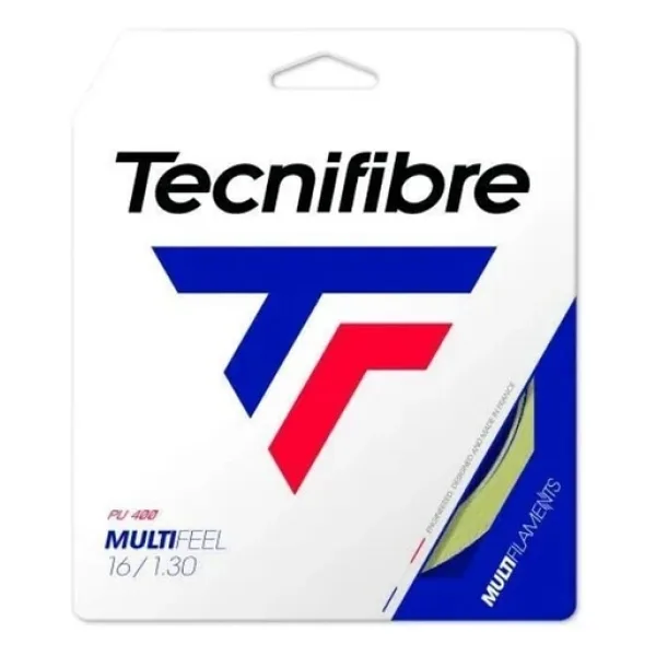 Tecnifibre Multifeel 16/1.30 Natural Tekli Kordaj 02gmu130xn