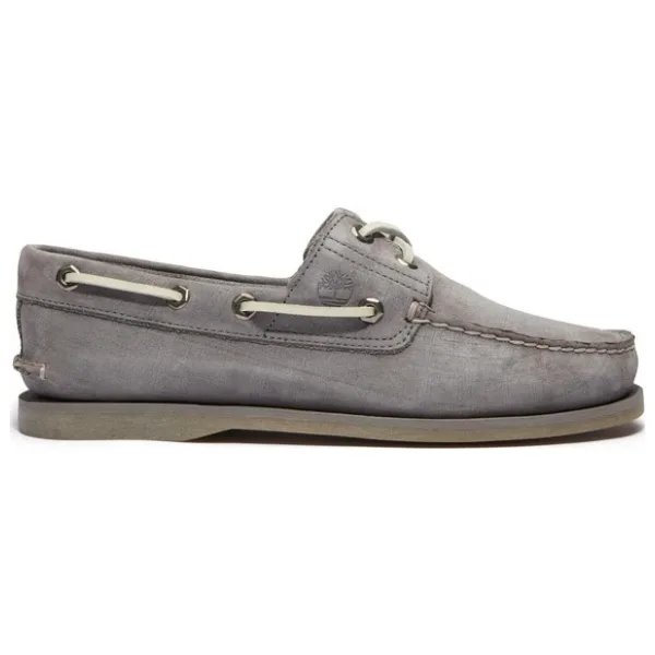 Timberland Classic Boat 2 Eye ETB0A4187EL81 Gri Erkek Tekne Ayakkabısı