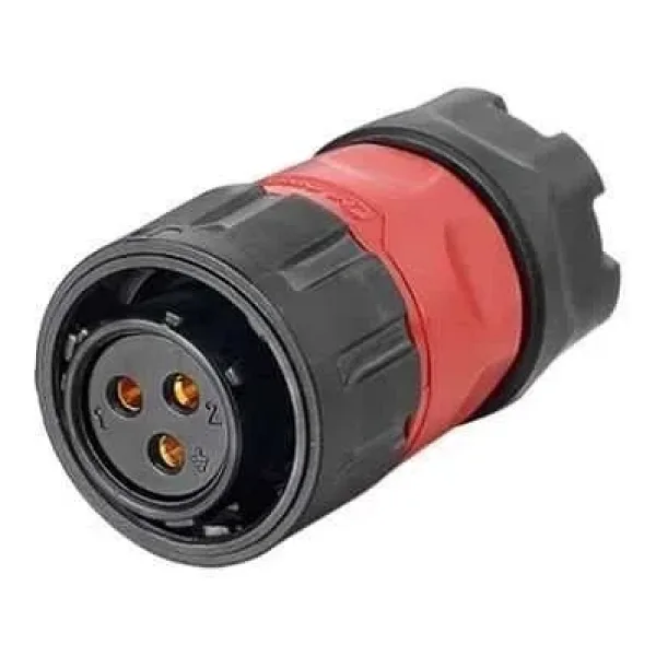 YM-20-J03PE-02-001 3-Pin Su Geçirmez Konnektör - Dişi
