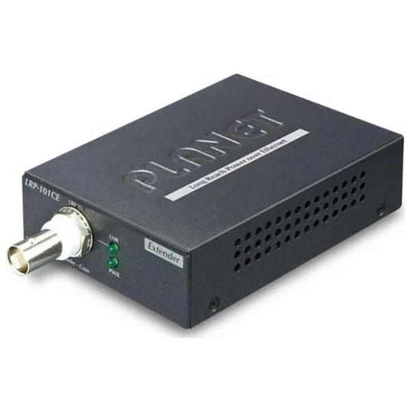 1-Port Long Reach PoE over Coaxial Extender