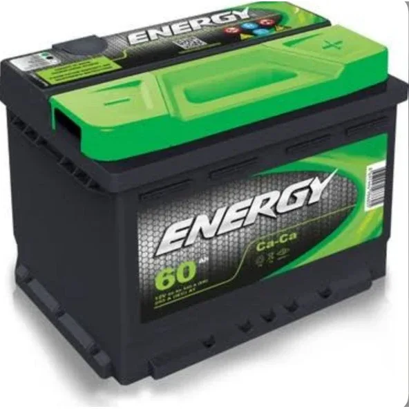 12V 60 Amper 540A EN Energy Esan Akü Üretimi