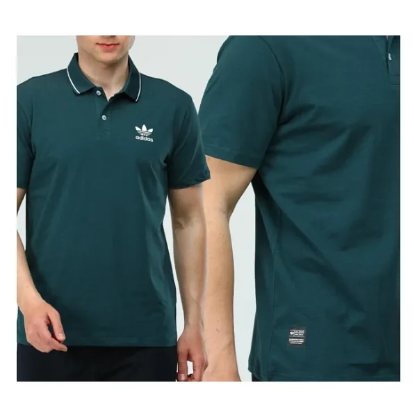 Adidas EF-3965 Erkek Pamuk Cotton Polo Yaka T-Shirt