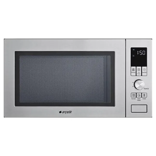 Arçelik MD 891 I 20 lt Çerçeveli Inox Ankastre Mikrodalga Fırın