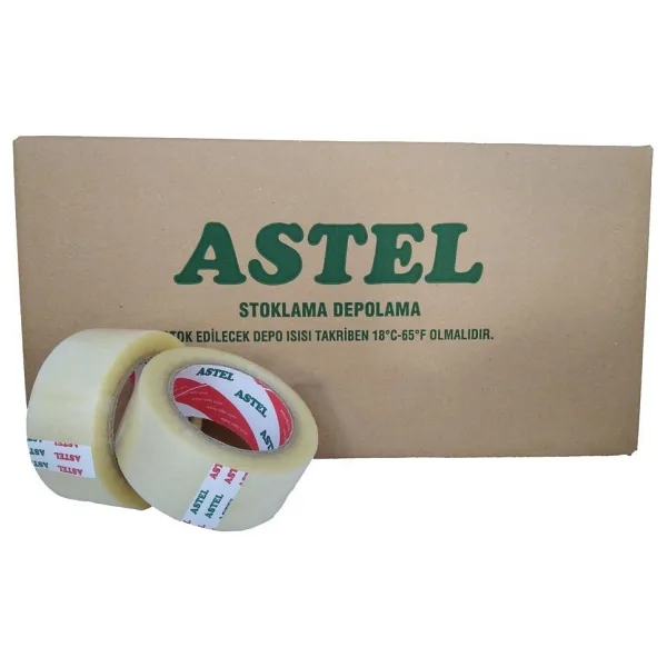ASTEL KOLİ BANDI 45X100 ŞEFFAF 60 ADET