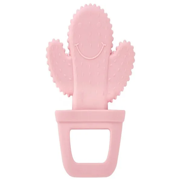 Babyjem Kaktüs Pembe Diş Kaşıyıcı