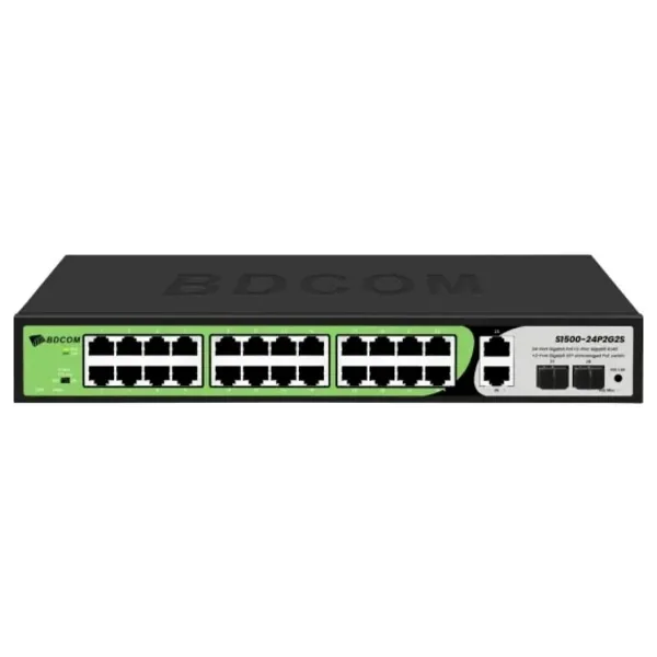 Bdcom S1500-24P2G2S 24 Port PoE 370W Switch