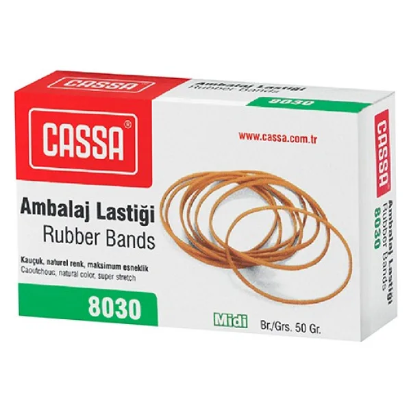 Cassa Paket Lastiği 50 Gr Kauçuk Midi 8030