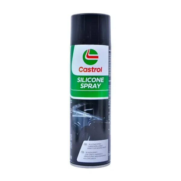 Castrol Silikon Sprey 500ml Lastik ve Plastik Koruyucu Parlatıcı - 500 ml