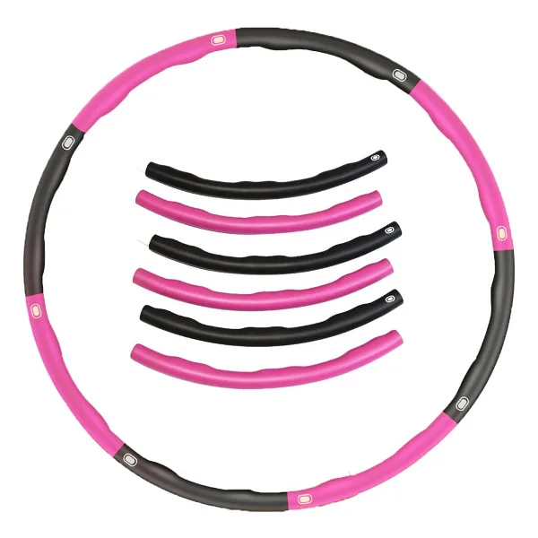 Ciwaa-2294 Ağırlıklı Çember 1,5 kg - Pembe - Gri