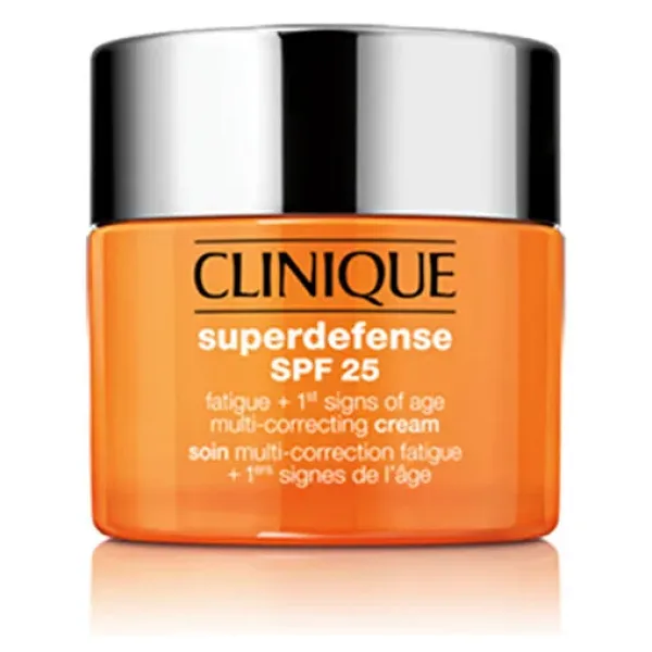 Clinique Superdefense Spf 25 Yorgunluk ve Yaşlanma Karşıtı Karma/Yağlı Ciltler için Nemlendirici Krem 50 ml